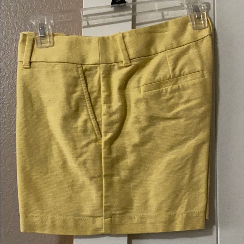 Yellow Loft Shorts